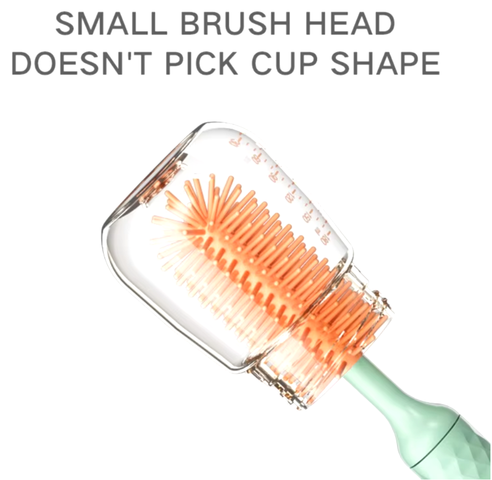 Electric Silicone Bottle Brush