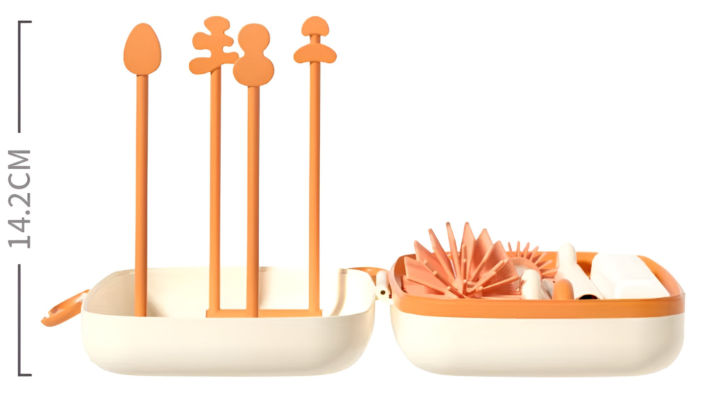 7 in 1 Portable Bottle Brush Set