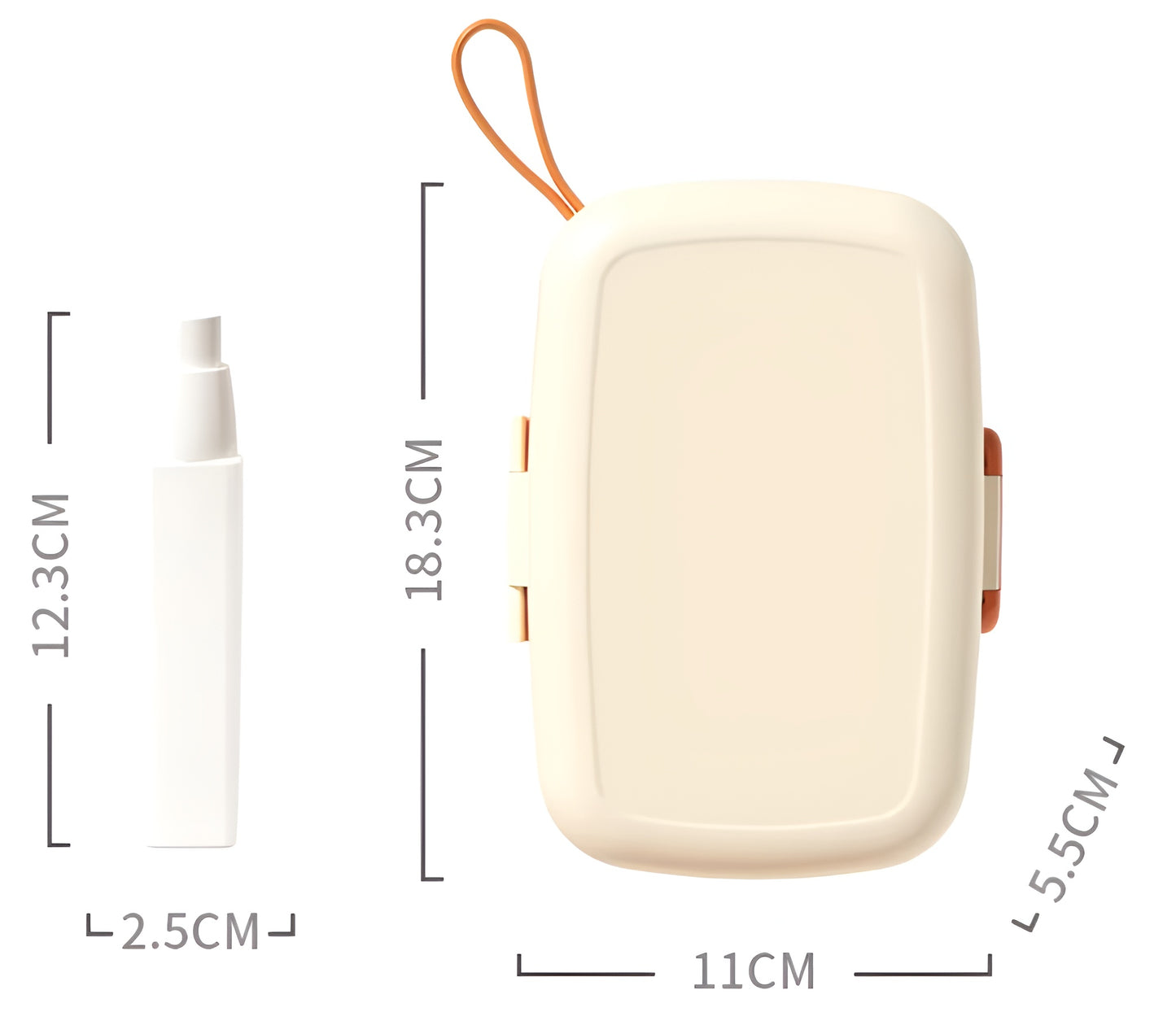 7 in 1 Portable Bottle Brush Set